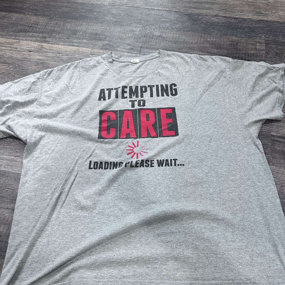 Gray Graphic Short Sleeve Tee